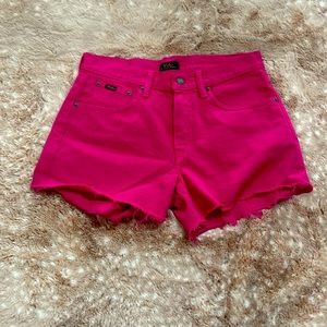 Ralph Lauren hot pink shorts